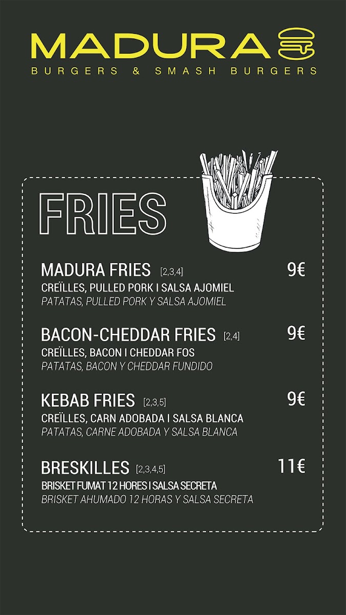 Madura Burger Photo Menu 7