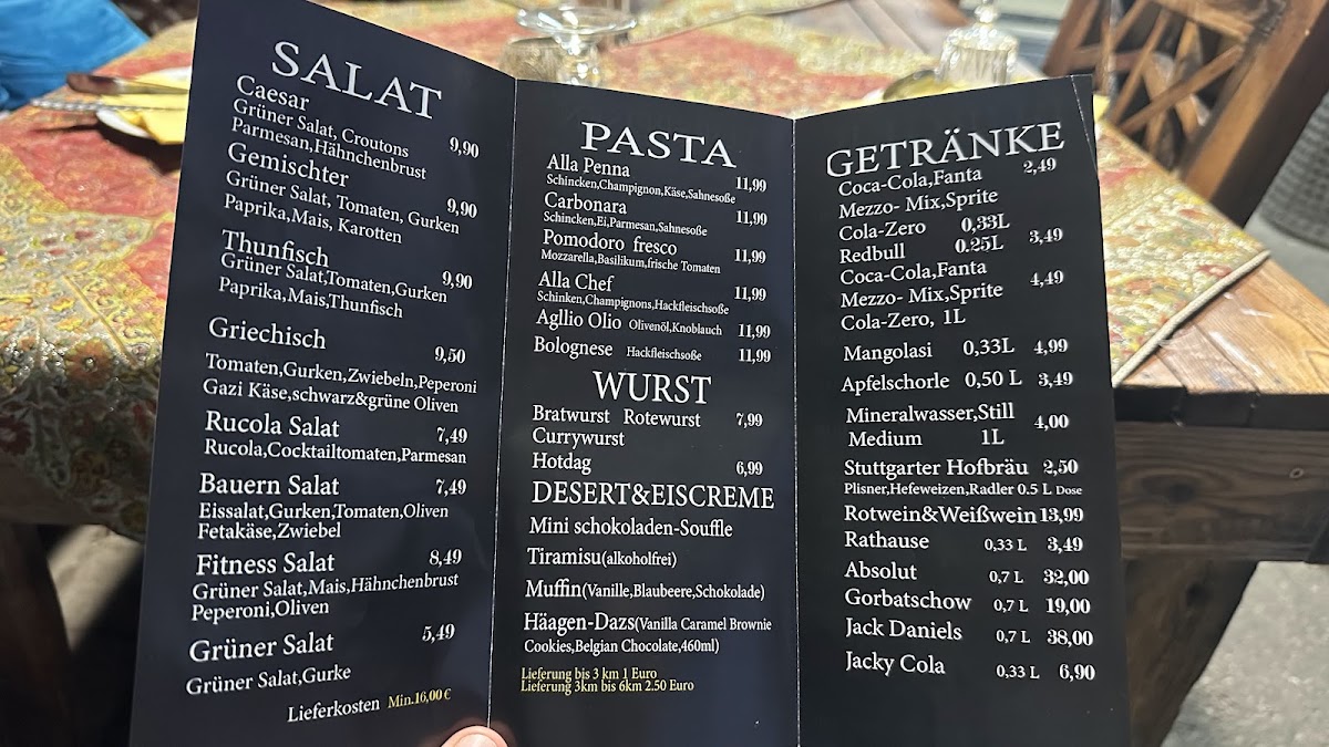 Darband Restaurant Photo Menu 1