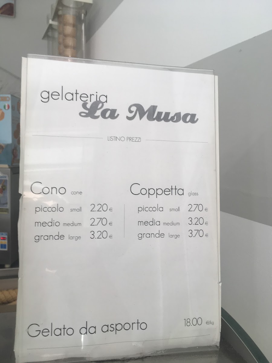 La Musa Lab Photo Menu 1