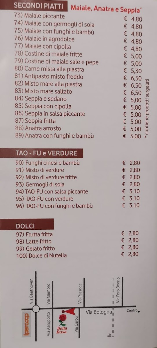 La Rosticceria Cinese Bella Rosa Ferrara Photo Menu 4