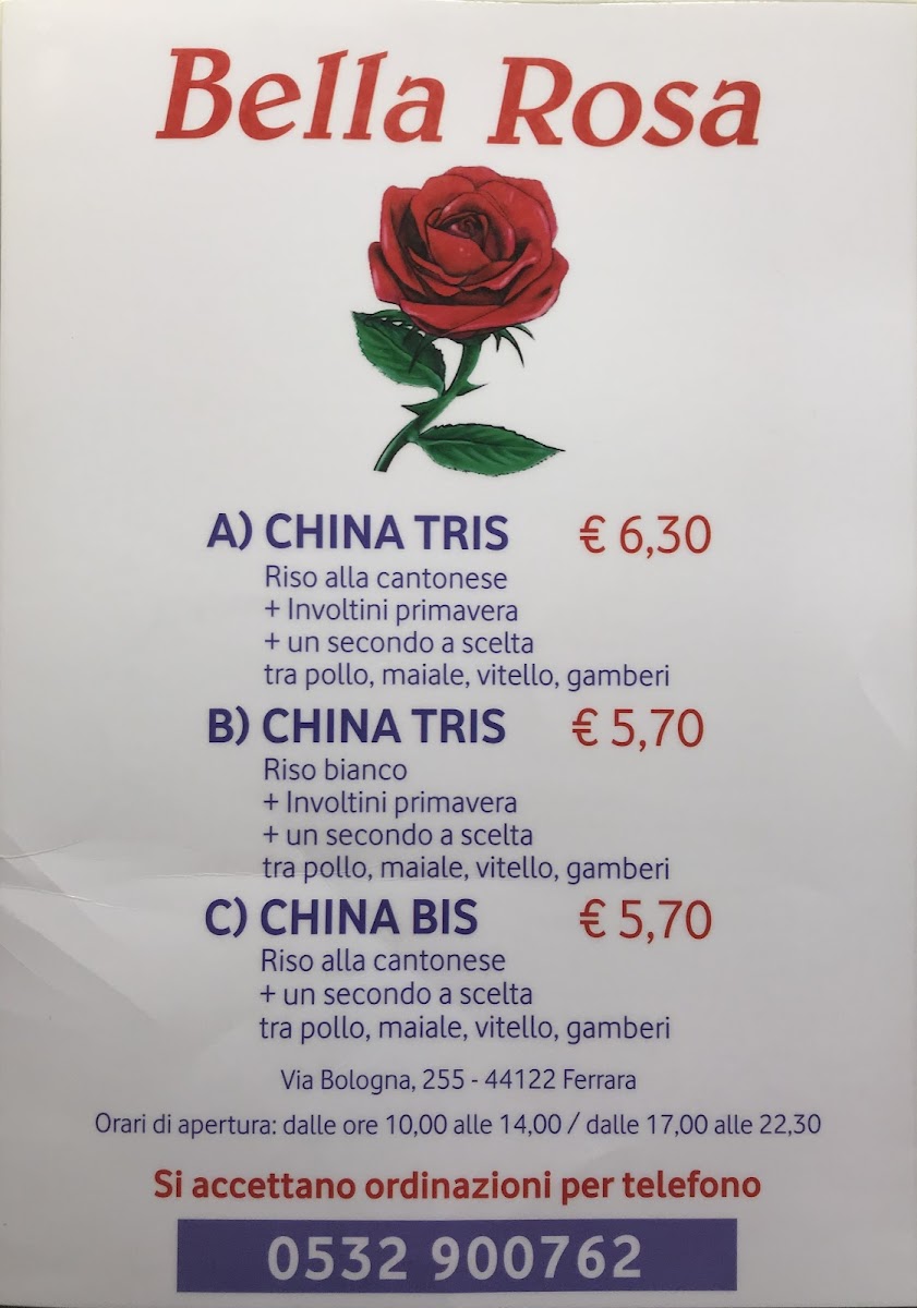 La Rosticceria Cinese Bella Rosa Ferrara Photo Menu 9