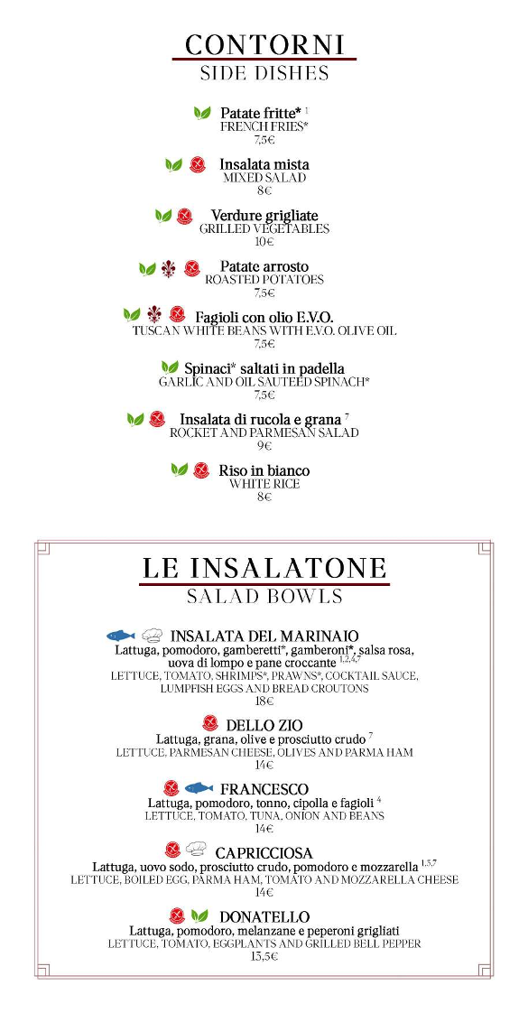 Le Botteghe di Donatello Photo Menu 10