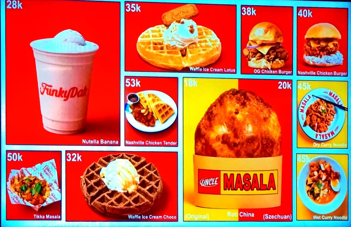 Funkydak Photo Menu 1