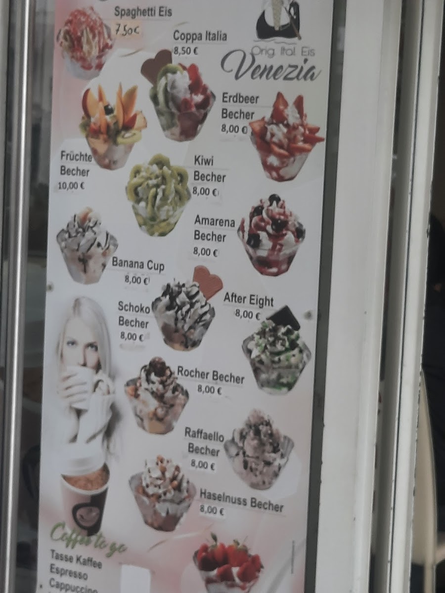 Eiscafé Venezia | Eisdiele Schnelsen | Eis in Schnelsen Photo Menu 1