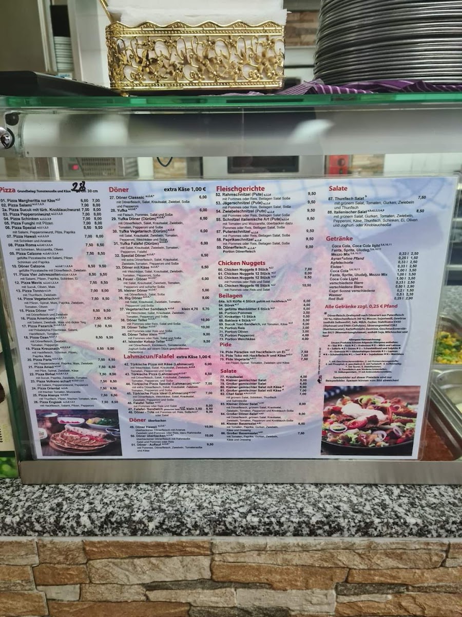 Alanya Pizzeria & Kebabhaus Photo Menu 5