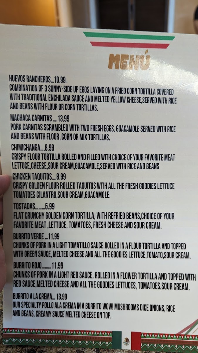 Lexa´s Restaurant Photo Menu 2