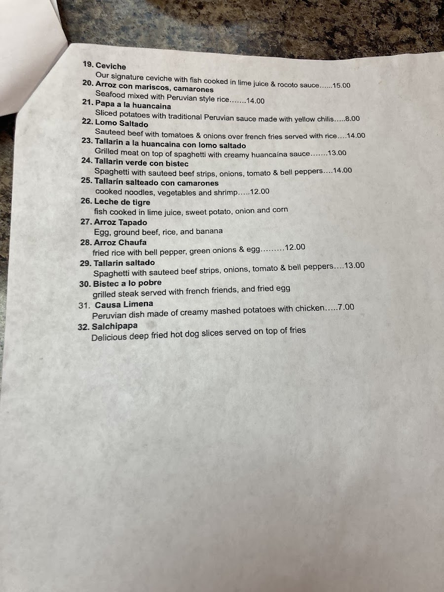 Lexa´s Restaurant Photo Menu 8