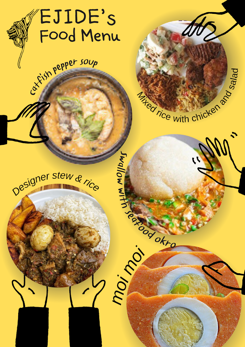 EJIDE AFRICAN RESTAURANT AND BAR Photo Menu 2