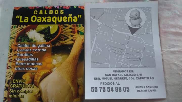 Caldo de Gallina la oaxaqueña Photo Menu 1