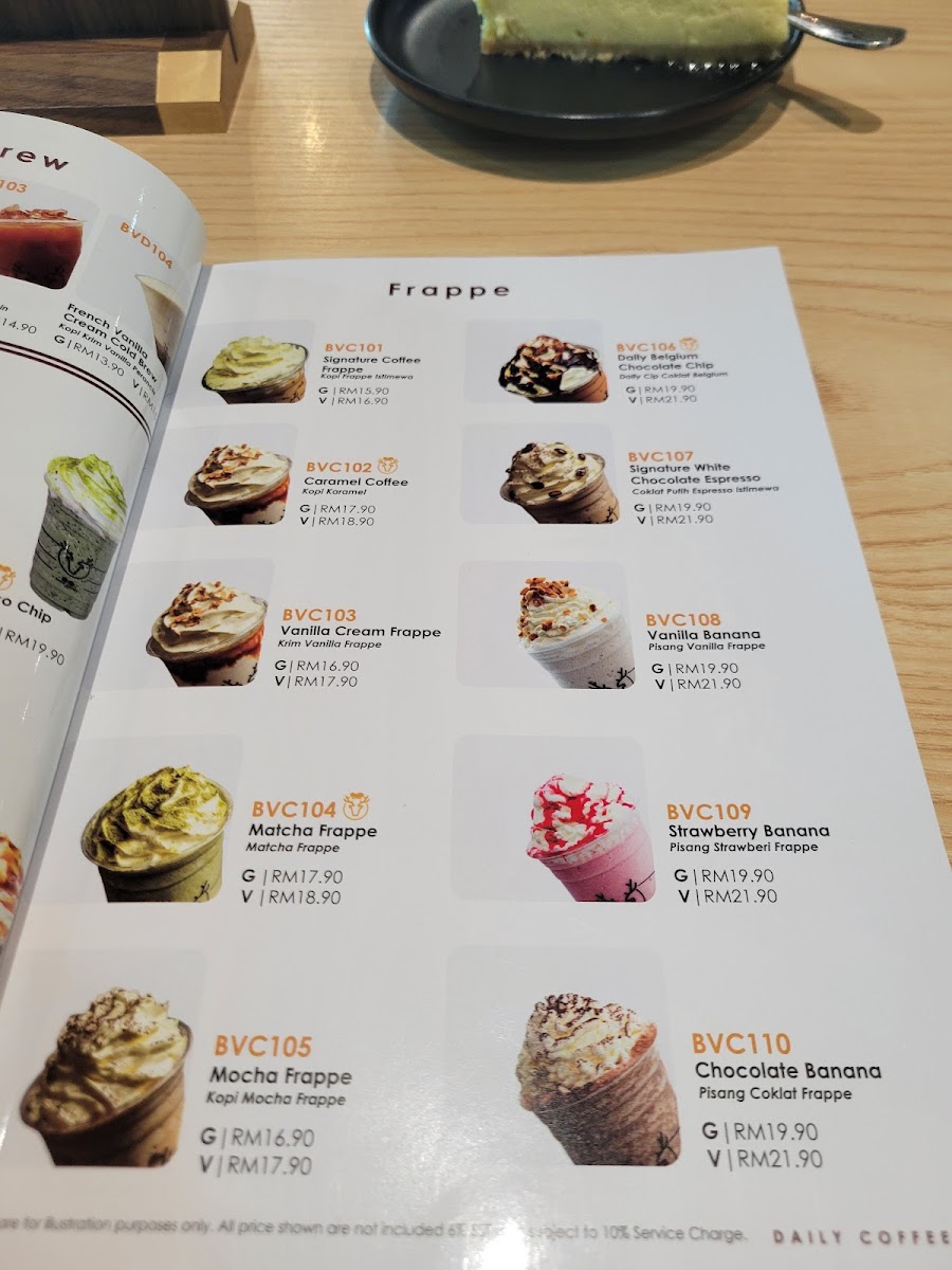 Daily Coffee Raja Uda Photo Menu 5