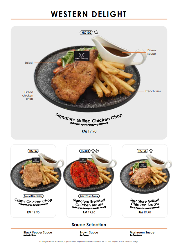 Daily Coffee Raja Uda Photo Menu 9