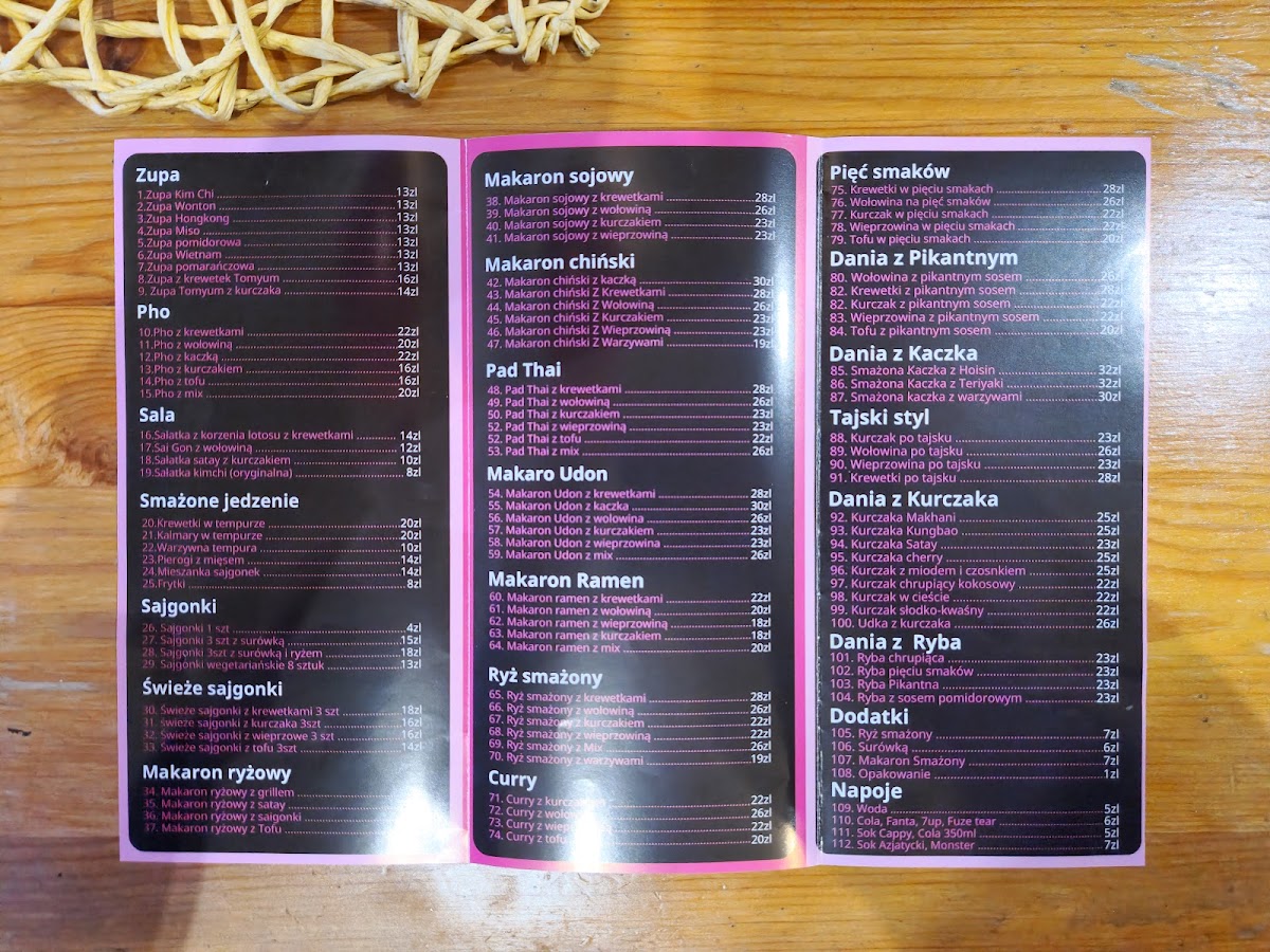 ATA Restauracja Azjatycka Photo Menu 6