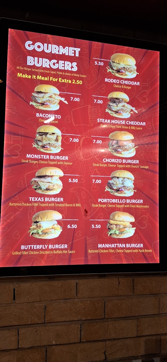 Gourmet Grill Photo Menu 2
