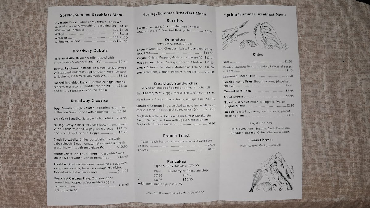 Broadway Cafe & Bakery Photo Menu 2