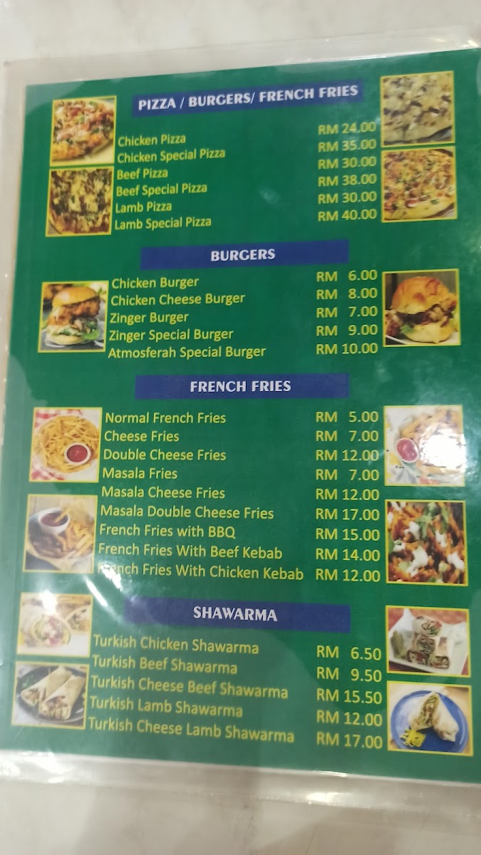 New Atmosferah Restaurant 2 Photo Menu 8