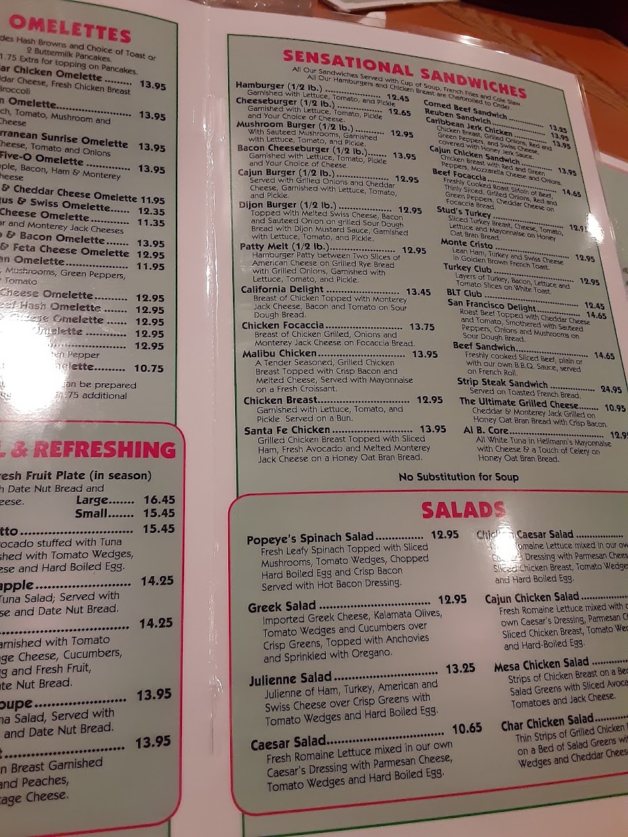 Golden Griddle Pancake House Photo Menu 3