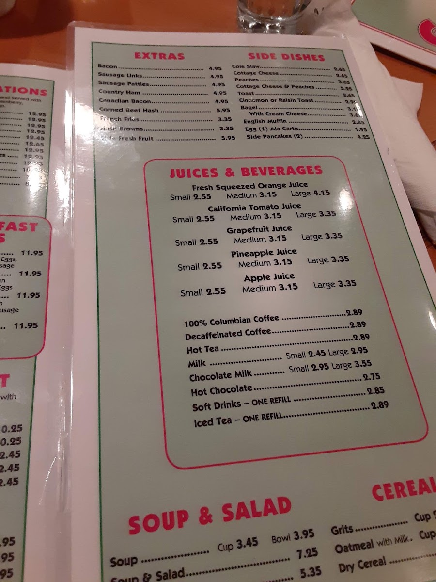 Golden Griddle Pancake House Photo Menu 5