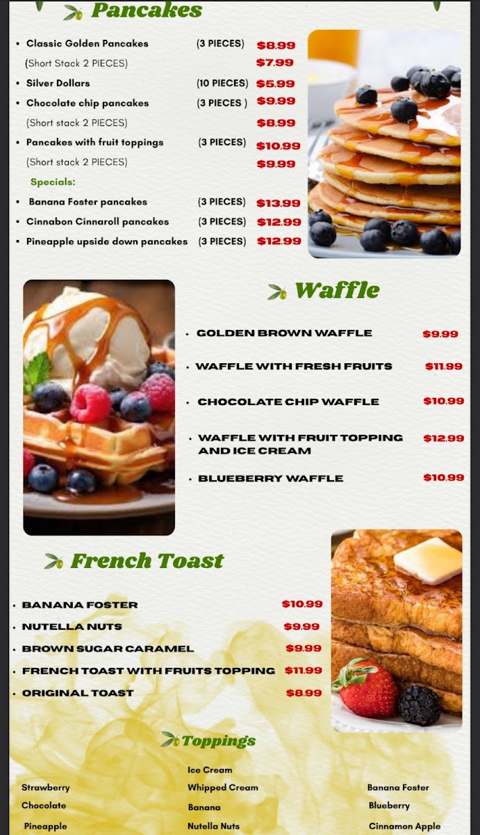 Olive Tree Diner & Grille Photo Menu 4