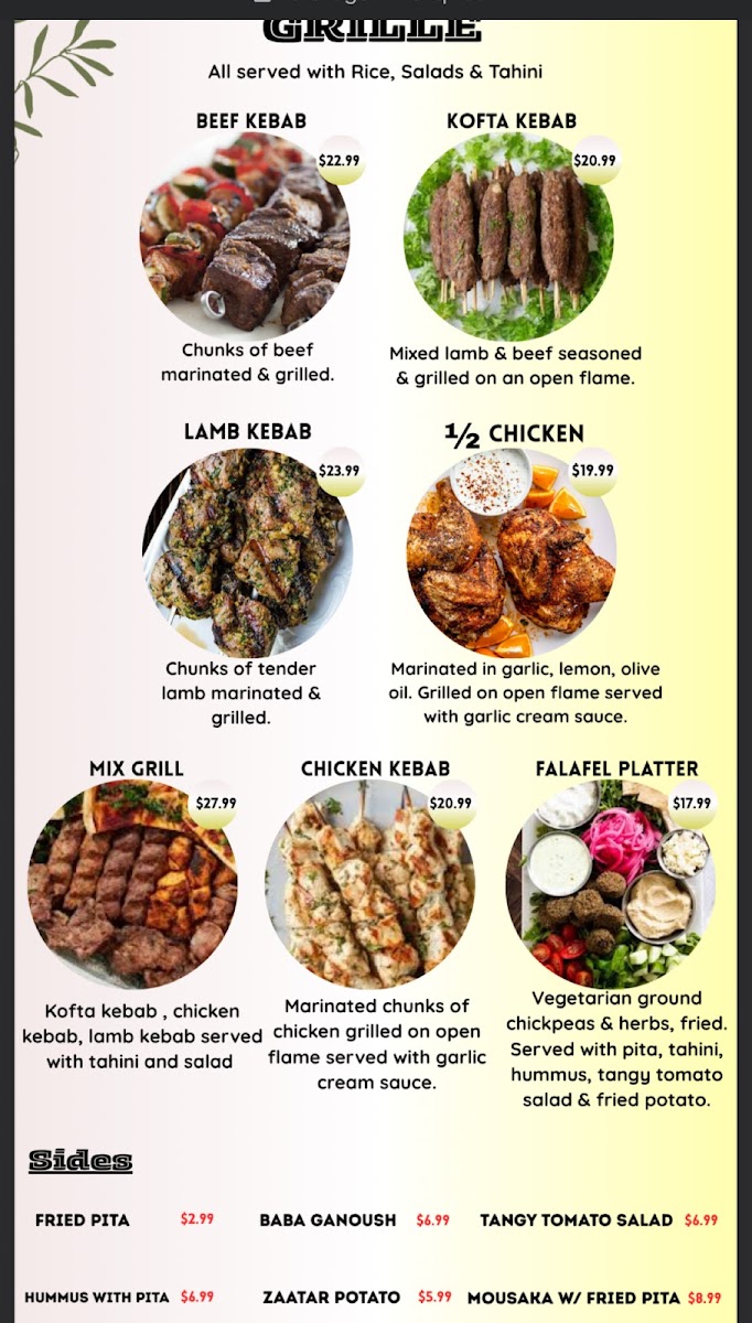Olive Tree Diner & Grille Photo Menu 8