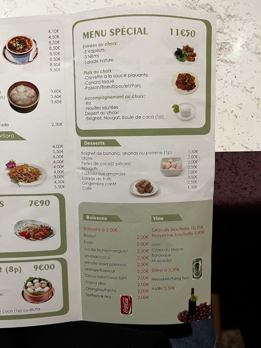 Xin Fu long Photo Menu 2