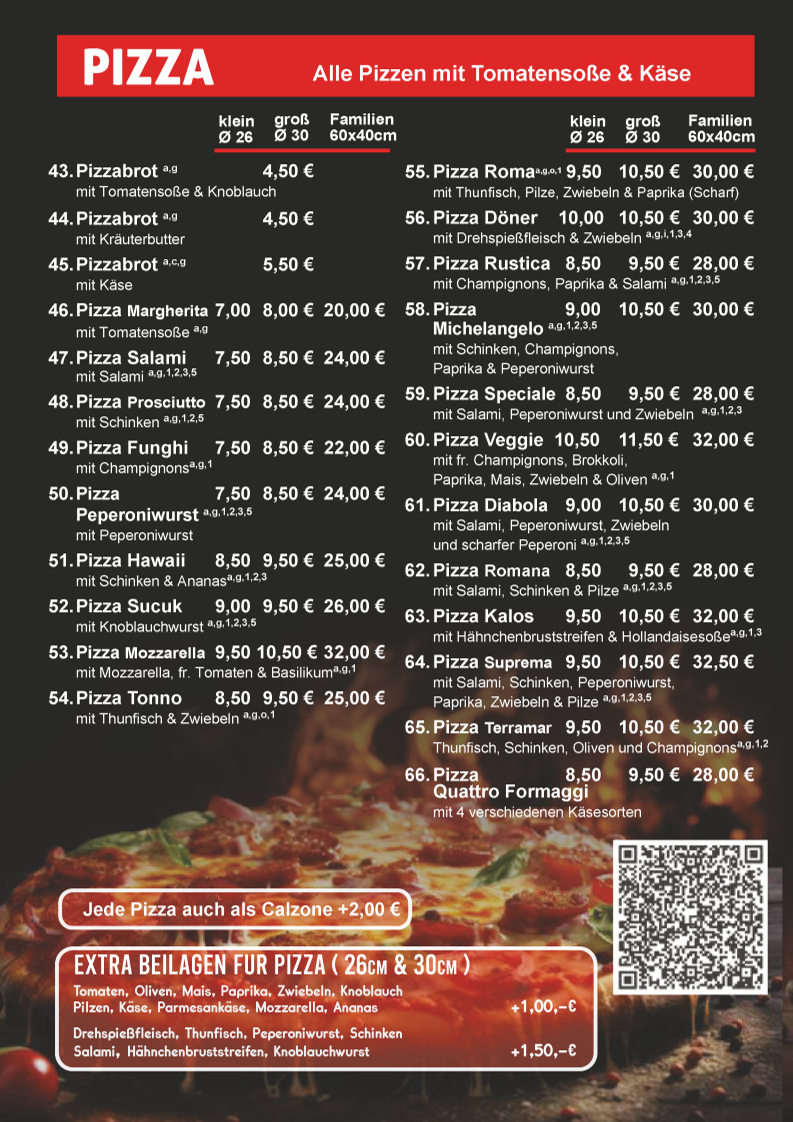 Kalos Chicken & More Photo Menu 1