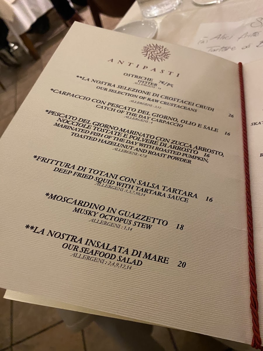 Gallo Ristorante di pesce Photo Menu 7
