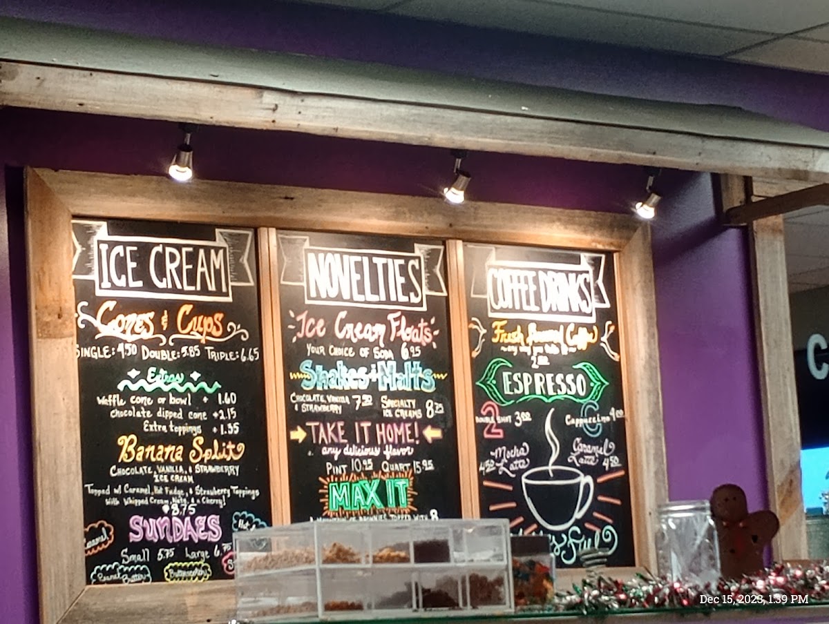 Pleasant Hill Creamery Photo Menu 7