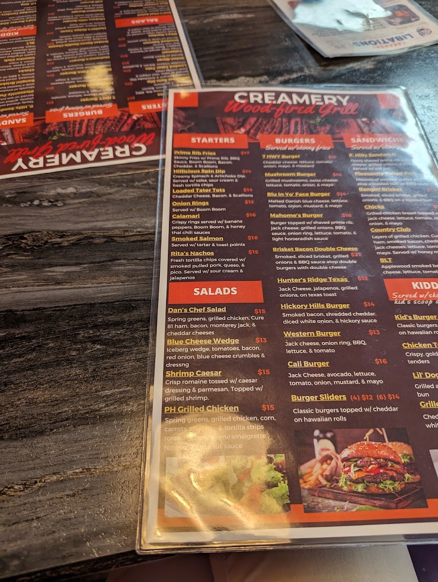 Pleasant Hill Creamery Photo Menu 9