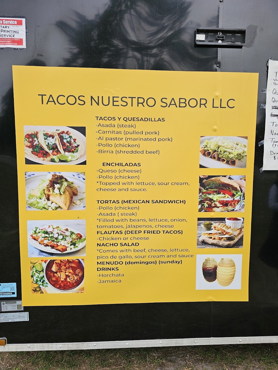 Tacos Nuestro Sabor LLC Photo Menu 8