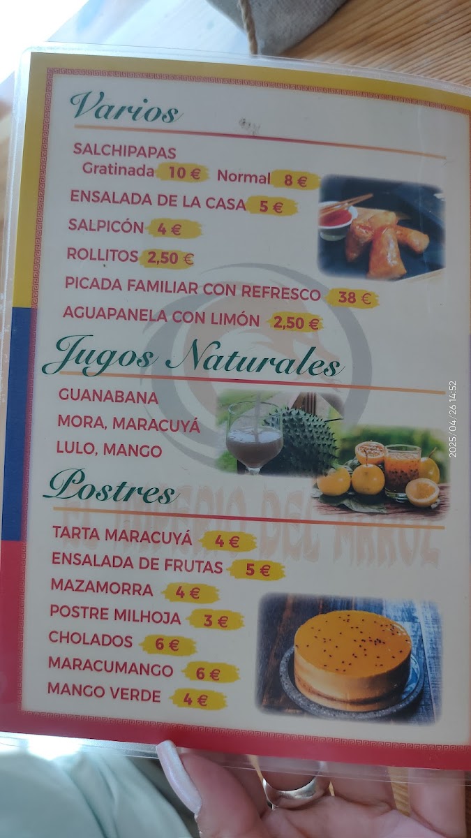 Restaurante El Imperio del Arroz Photo Menu 9