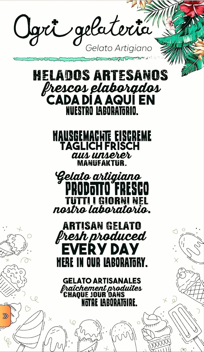 Agrigelateria Omegna Photo Menu 1