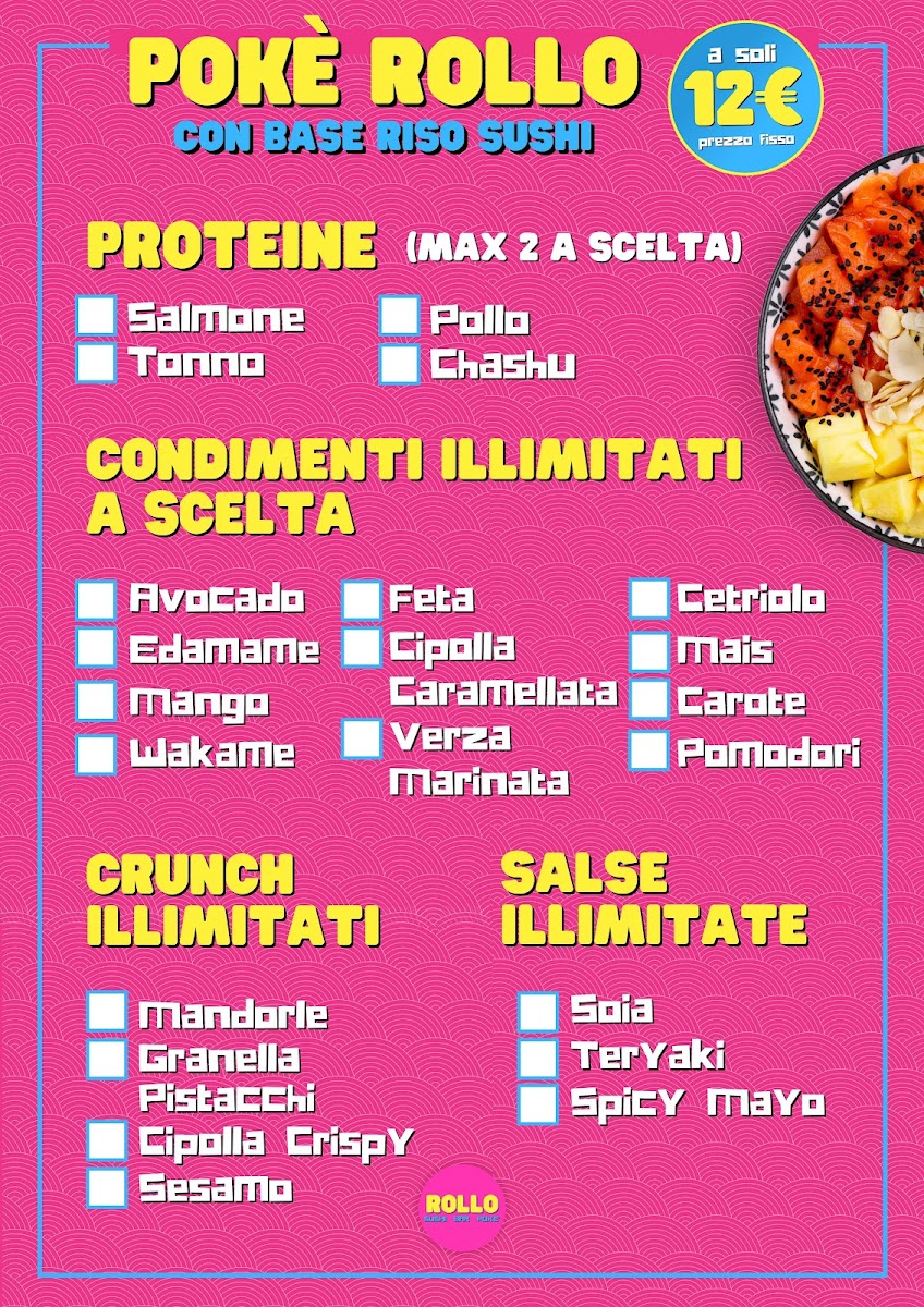 Rollo - Sushi Pokè Bar Photo Menu 2