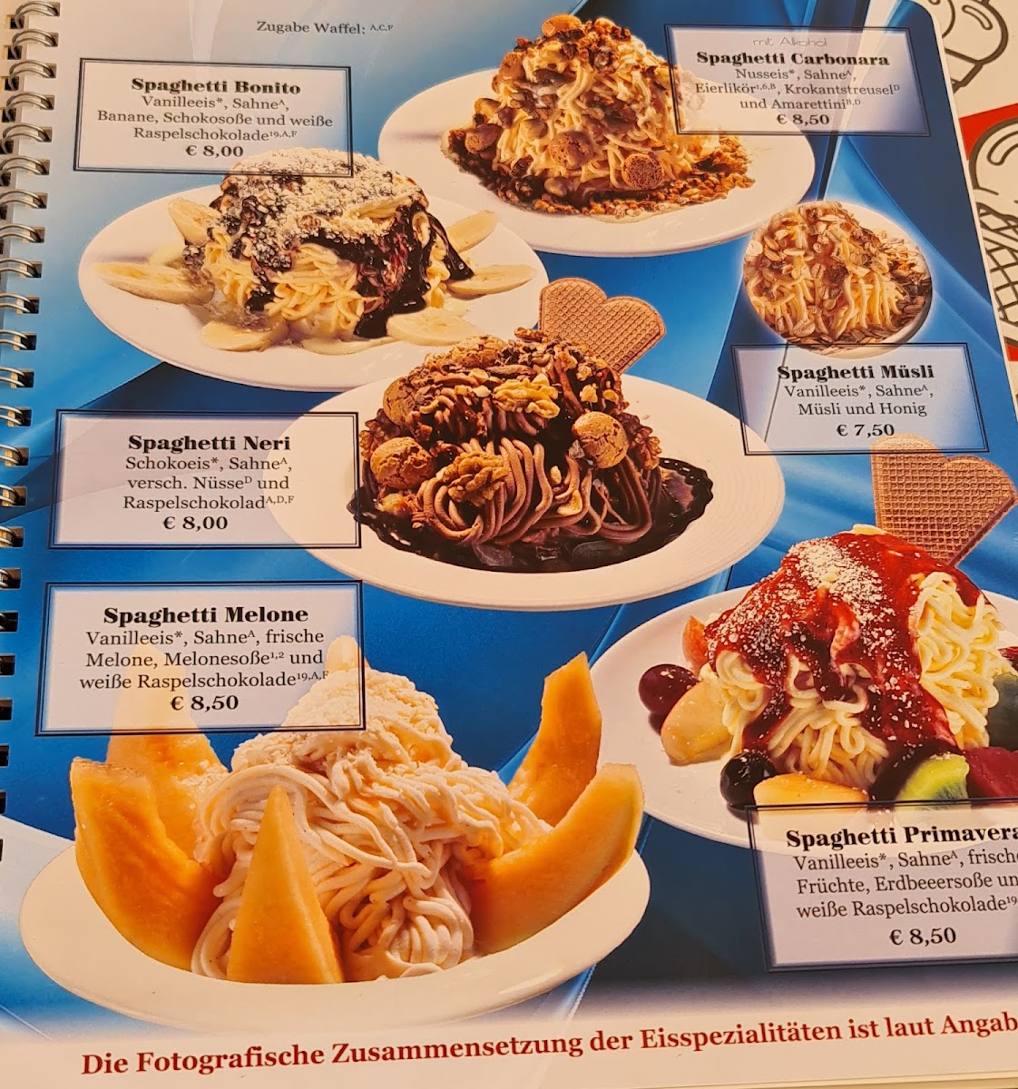 Eiscafé da Renzo Photo Menu 1