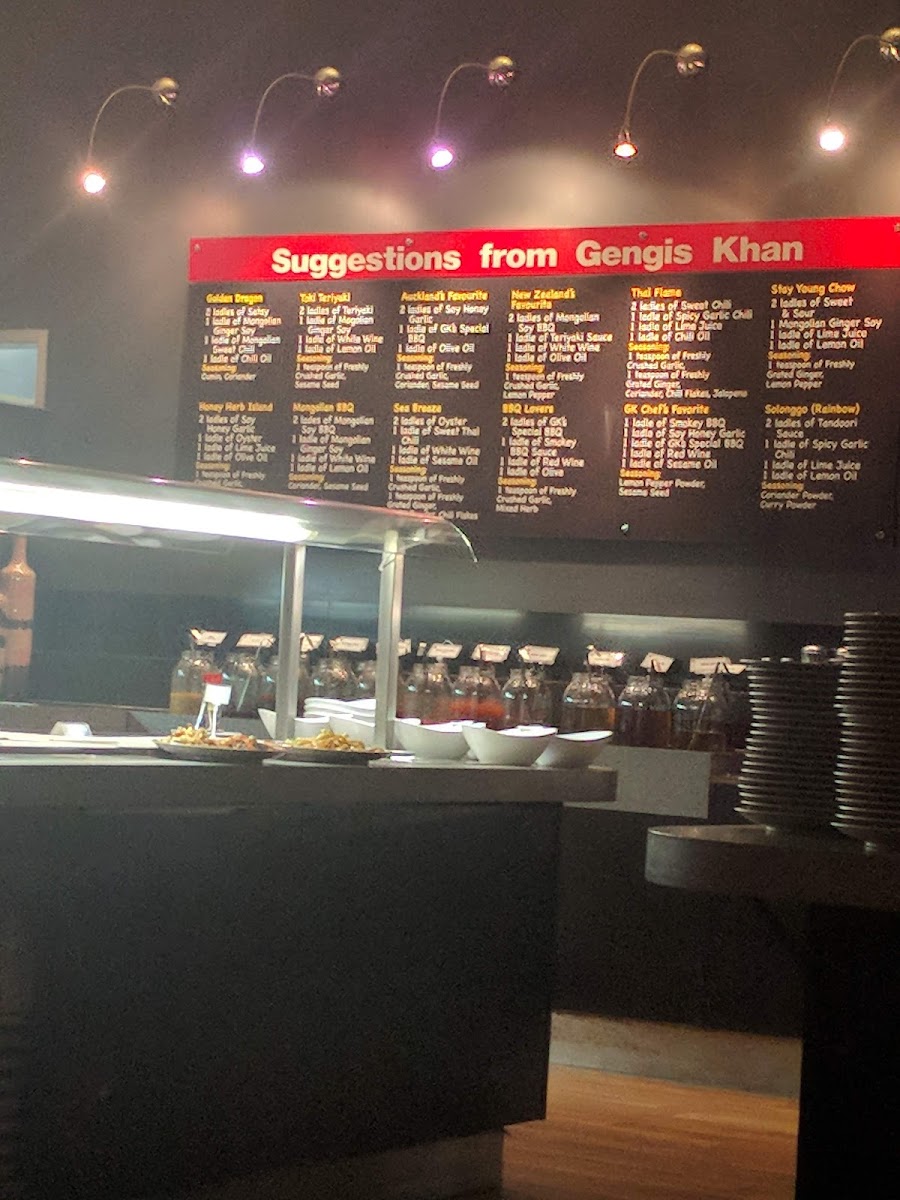 GENGHIS KHAN Photo Menu 5