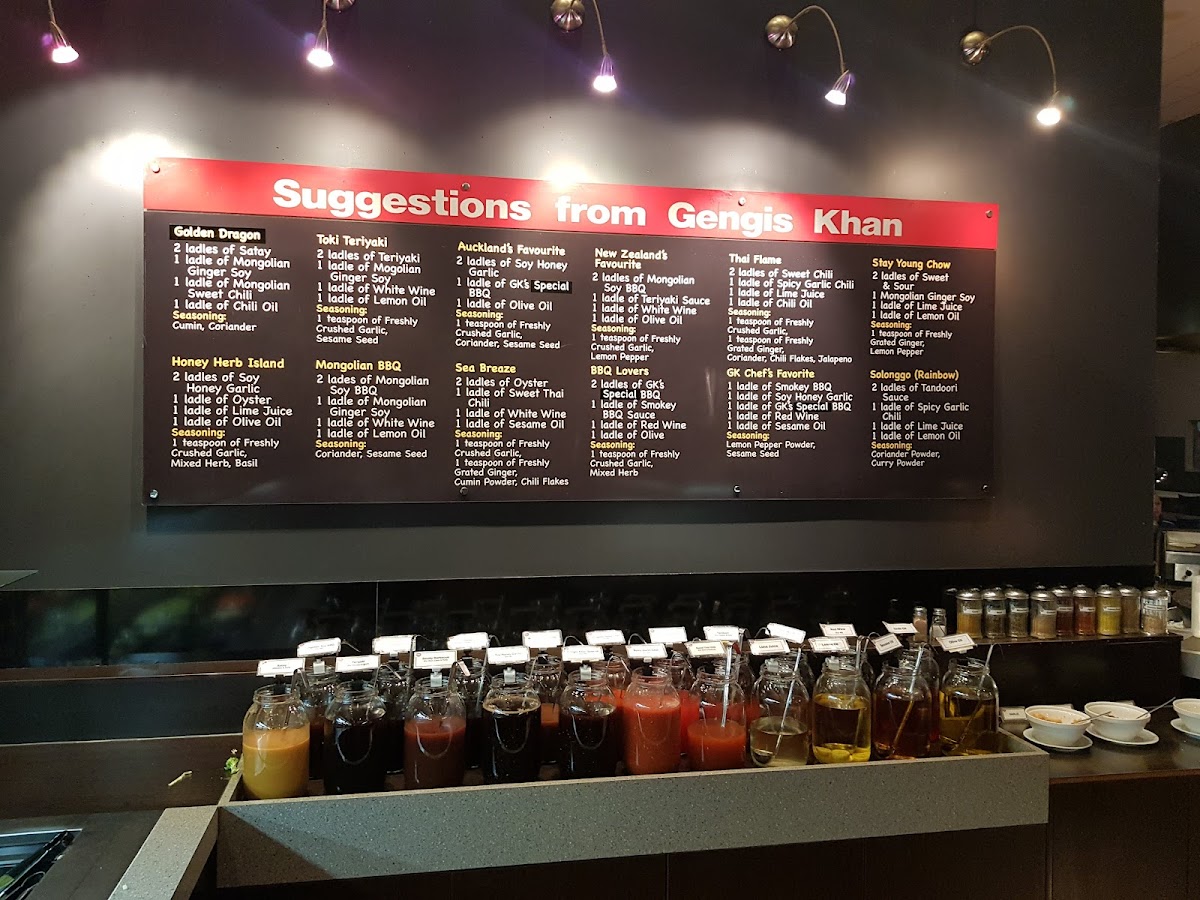 GENGHIS KHAN Photo Menu 6
