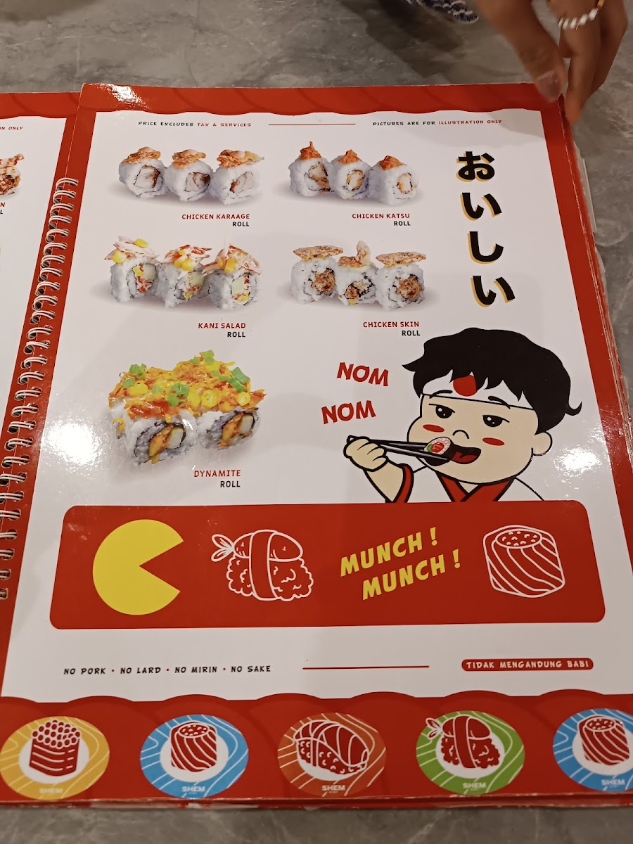 Shem Sushi Photo Menu 5