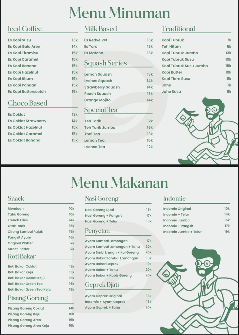 Kopi Djati Photo Menu 1