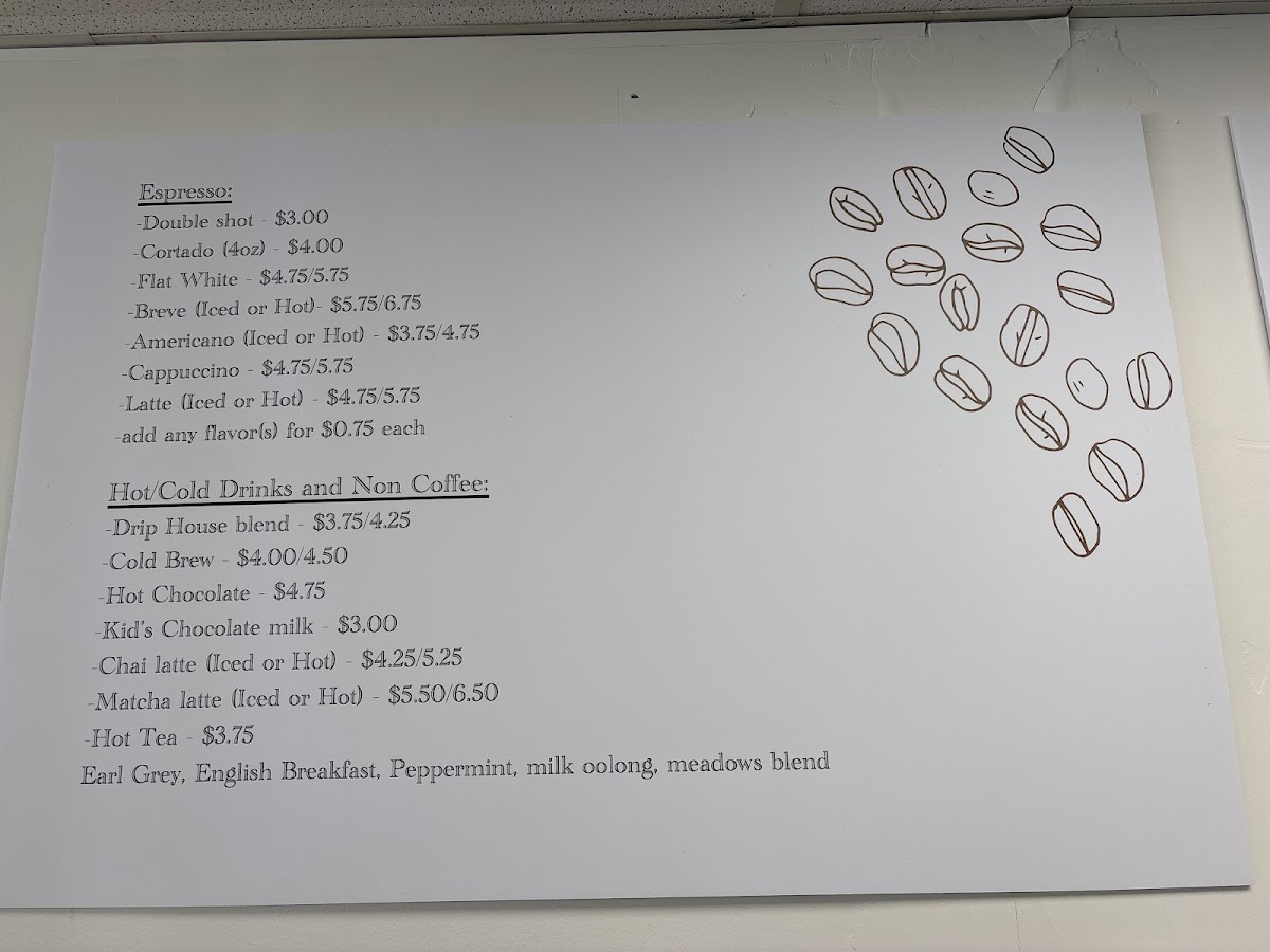 Vintage Saddle Coffee Co. Photo Menu 3