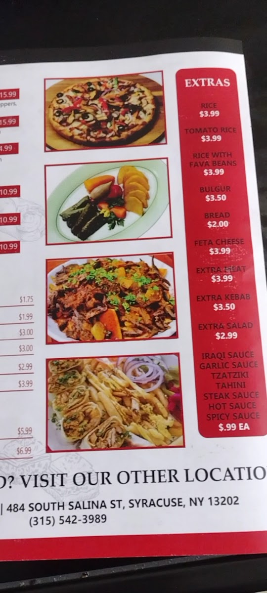 Baghdad Restaurant Westvale Plaza Photo Menu 9