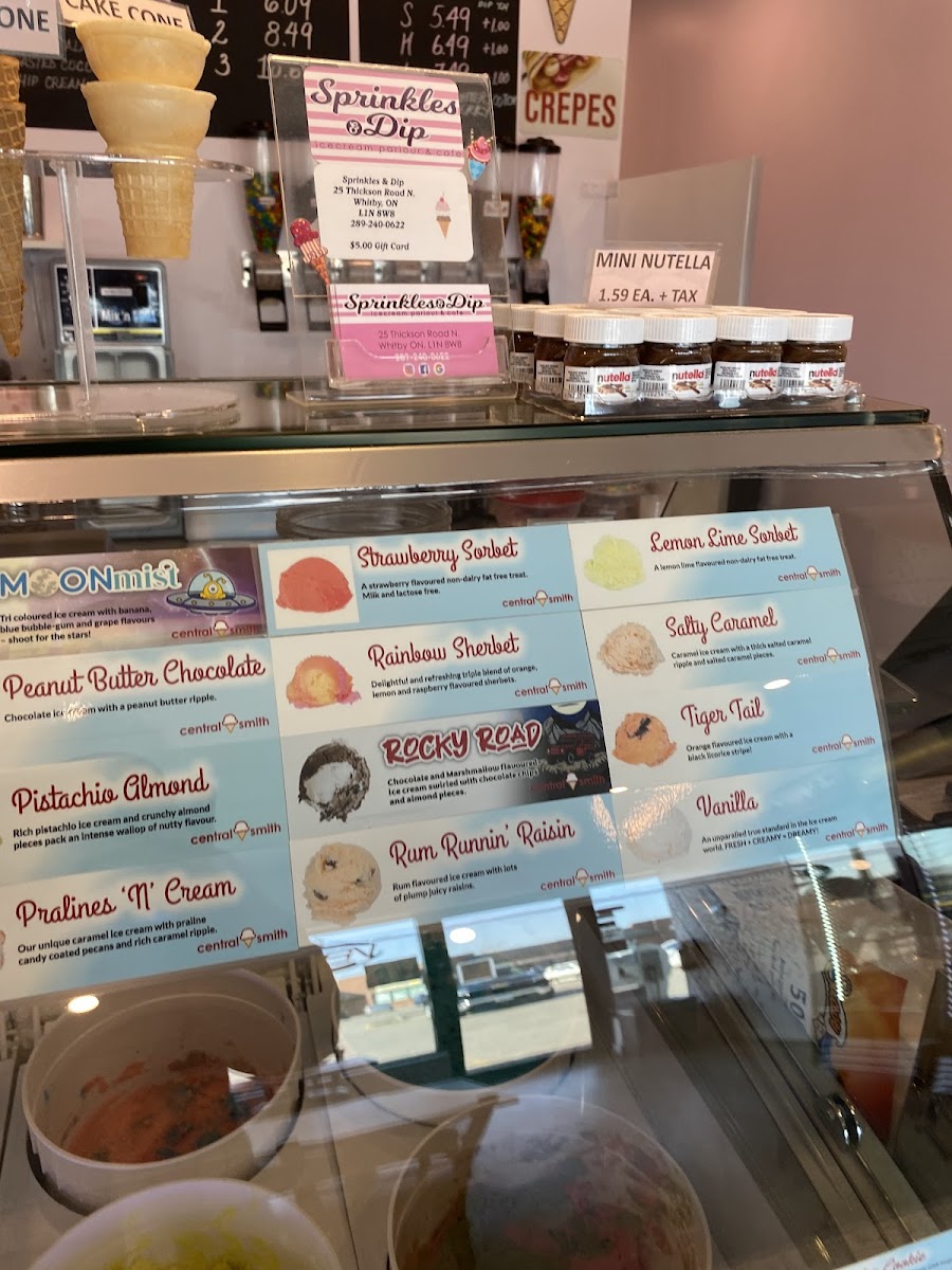 Sprinkles & Dip Photo Menu 2