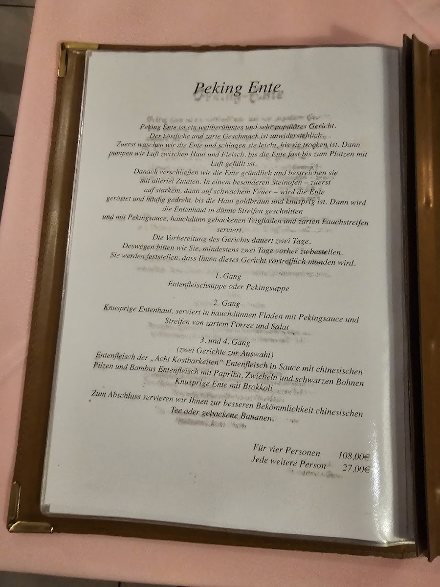 China-Restaurant Sonnengarten Photo Menu 8