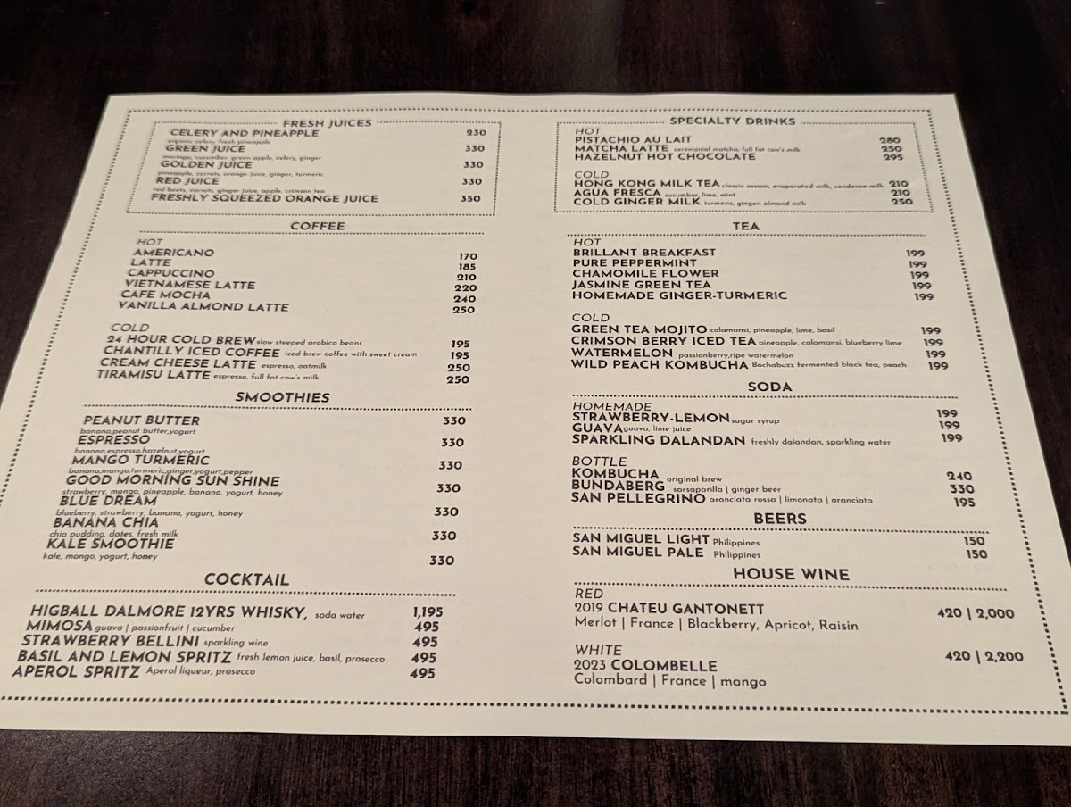 Little Flour Café - Newport World Resorts Photo Menu 2