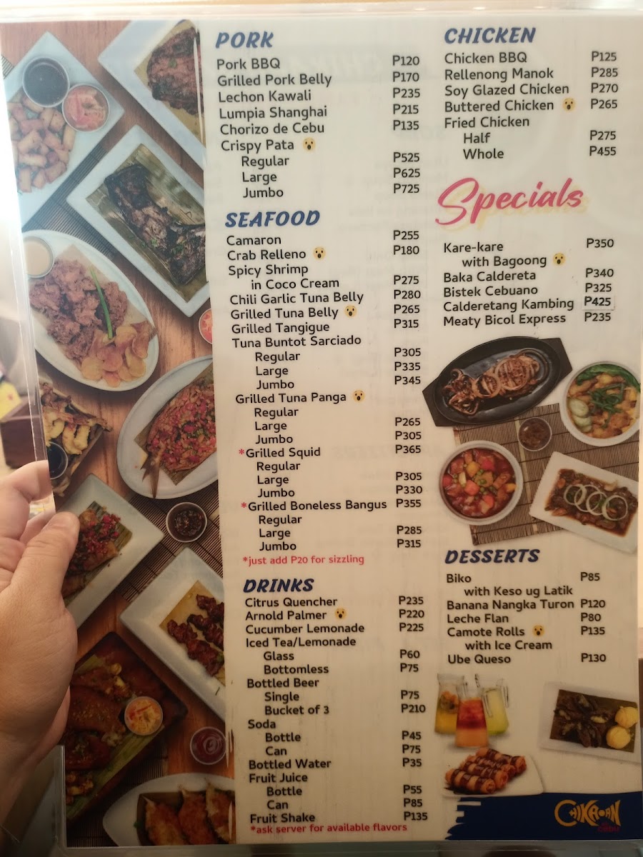 Chika-an Sa Cebu Photo Menu 6
