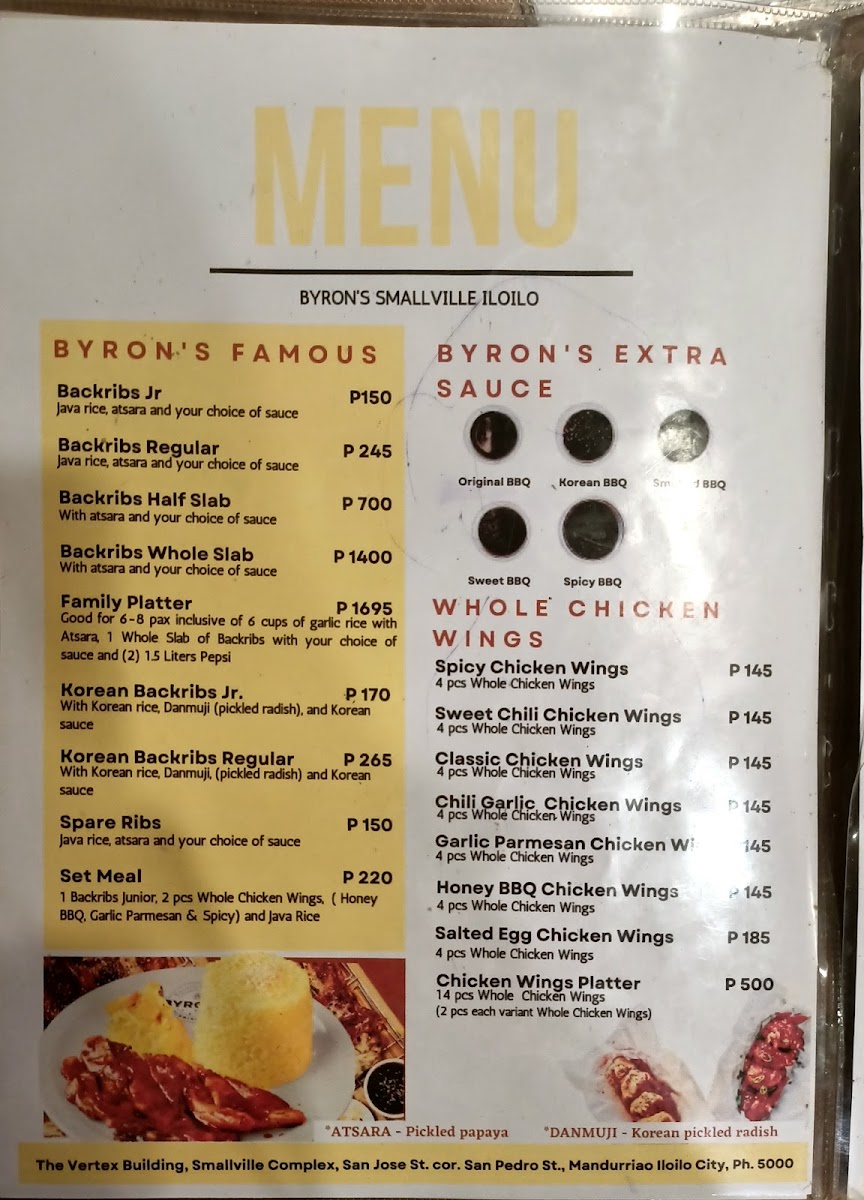 Byron's - Smallville Iloilo Photo Menu 8