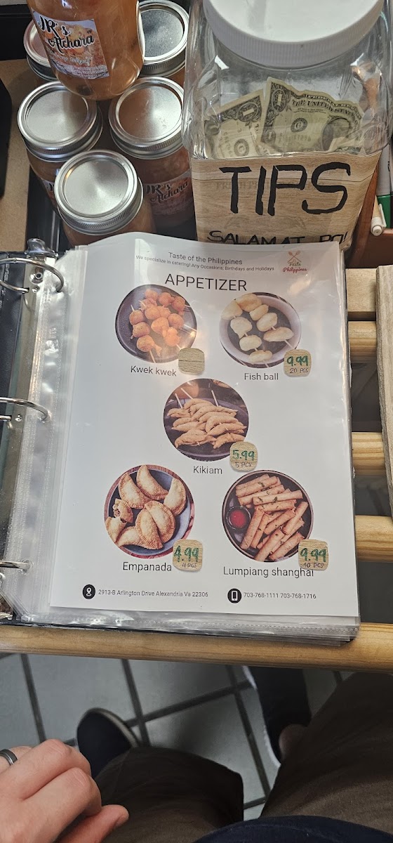Taste of the Philippines Photo Menu 4