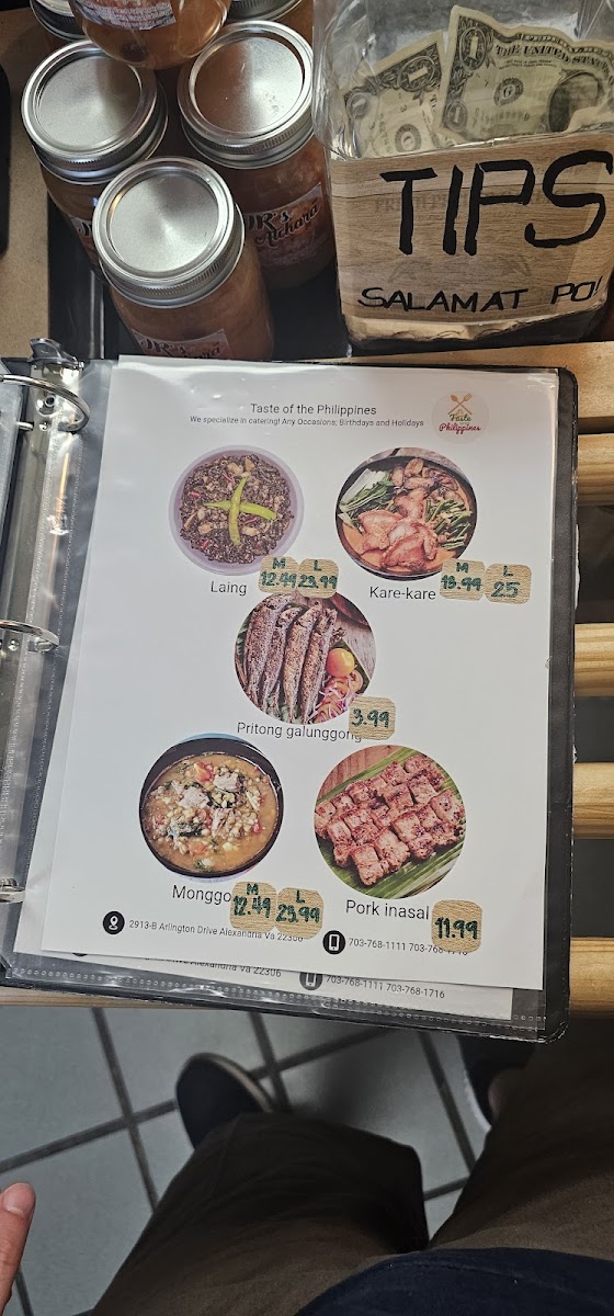 Taste of the Philippines Photo Menu 6