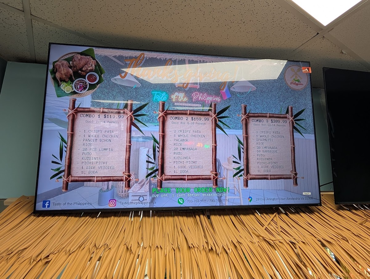 Taste of the Philippines Photo Menu 9