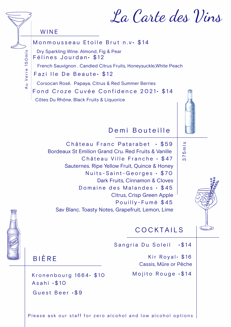Little French Cafe Mt Albert Photo Menu 3