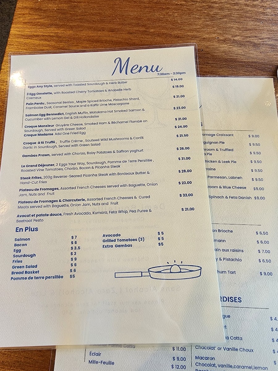 Little French Cafe Mt Albert Photo Menu 5