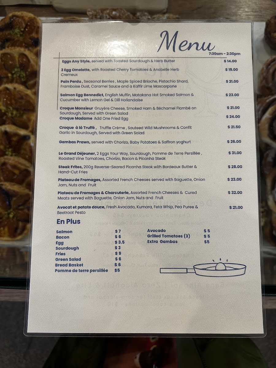 Little French Cafe Mt Albert Photo Menu 8